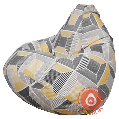 Бескаркасное кресло-мешок Груша Фауст Г2.6-114