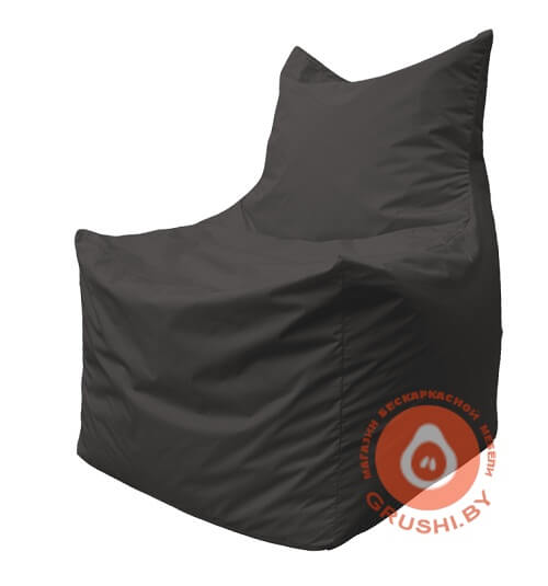 Бескаркасное кресло мешок Фокс Ф2.1-11 - Тёмно-серый