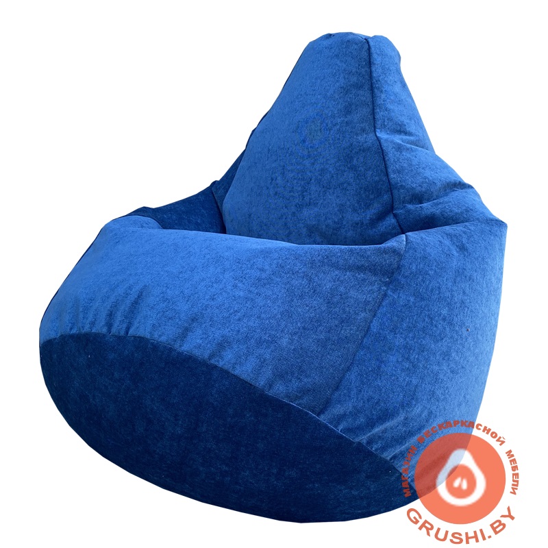 Бескаркасное кресло-мешок Груша Velvet LUX 29