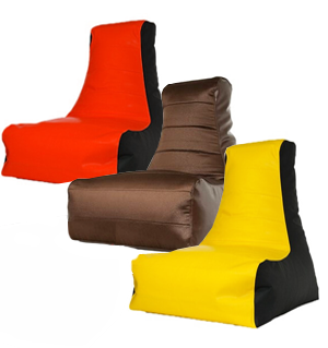 Кресла мешки Бумеранг экокожа