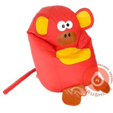 Бескаркасное кресло мешок Обезъянка