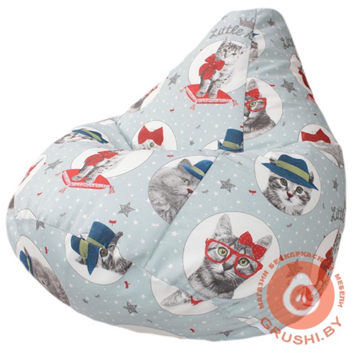 Бескаркасное кресло-мешок Груша Китти