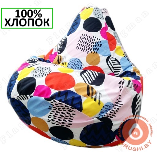 Бескаркасное кресло мешок груша Г2.6-123