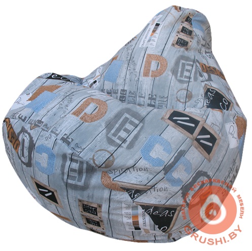 Бескаркасное кресло-мешок Груша Декора