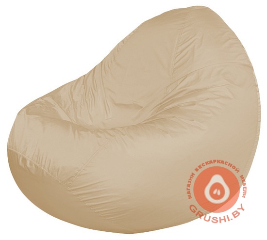 Бескаркасное кресло мешок Classic светло-бежевое К 2,1-13