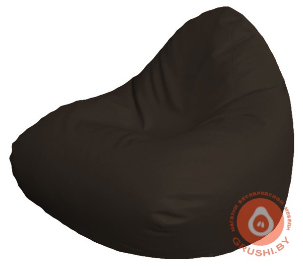 Бескаркасное кресло мешок Relax тёмно-коричневое P 2,3-13