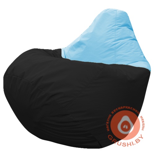 Бескаркасное кресло мешок Груша Рико