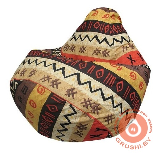 Бескаркасное кресло-мешок Груша Африкан