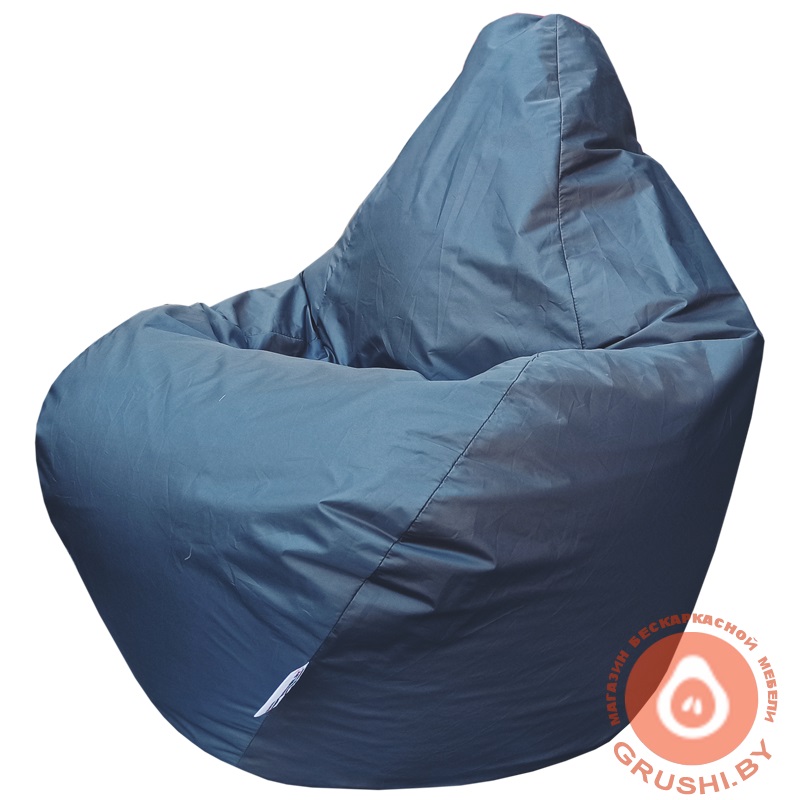 Бескаркасное кресло мешок груша kids Г0.1-11 (Тёмно-серый)