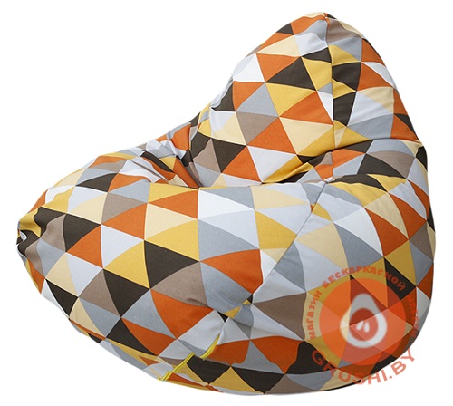 Бескаркасное кресло мешок Relax Ромб А04