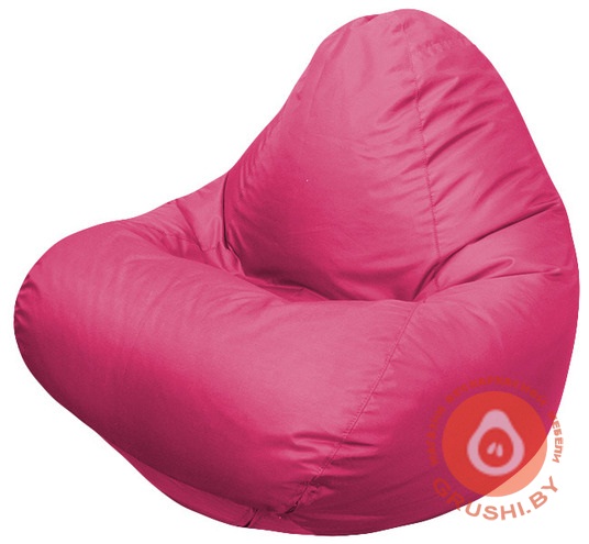 Бескаркасное кресло мешок Relax флагман фуксия